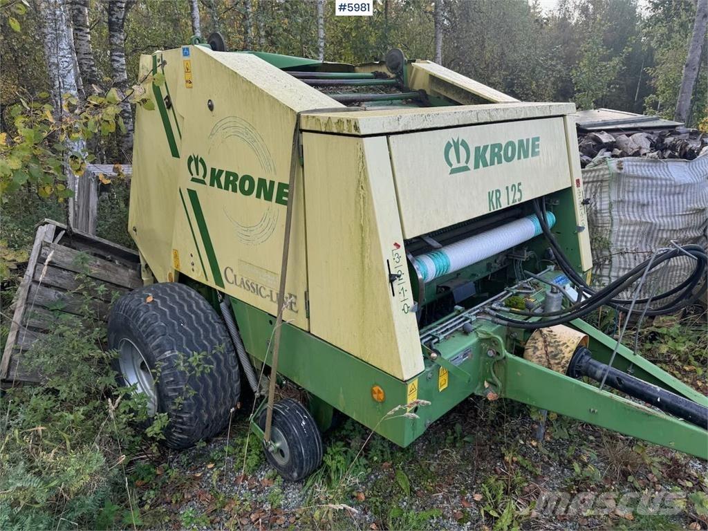Krone KR 125 Другое корнеплодоуборочное оборудование