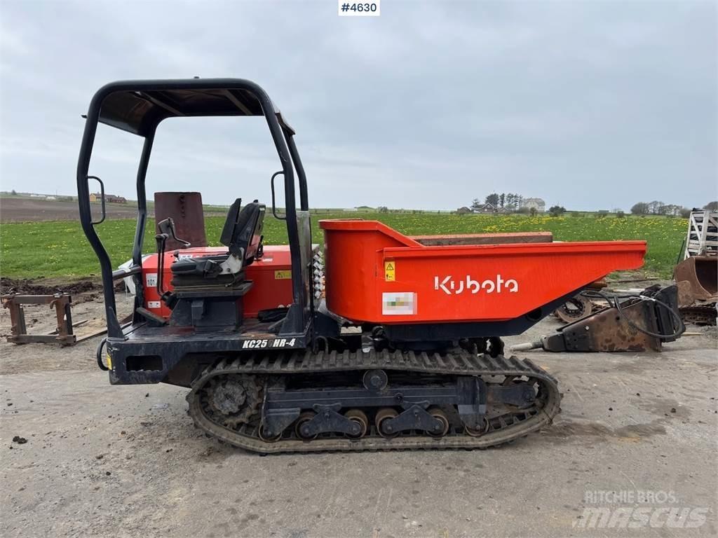 Kubota KC250HR-4 Мини-самосвалы