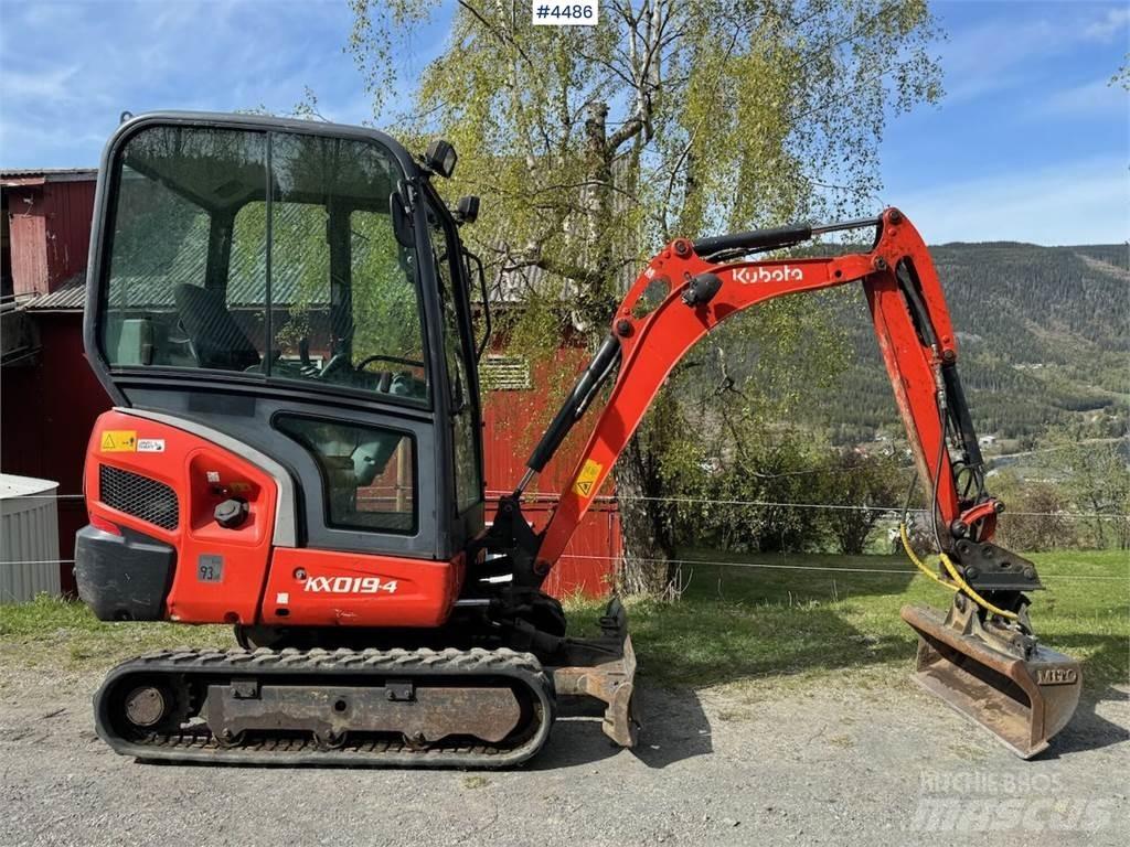 Kubota KX019 Гусеничные экскаваторы