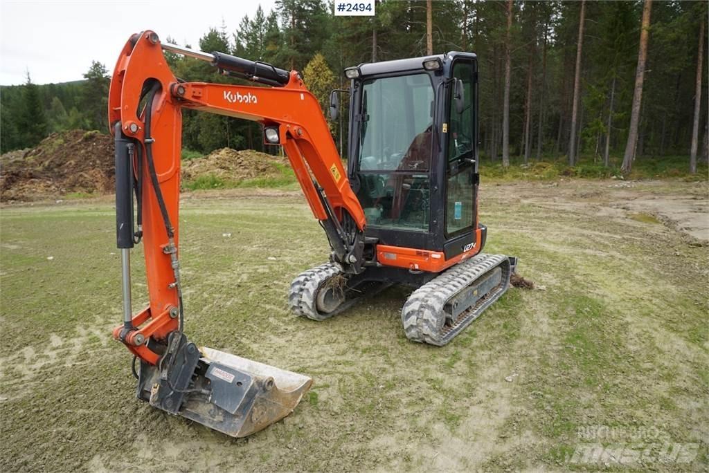 Kubota U27-4 Гусеничные экскаваторы