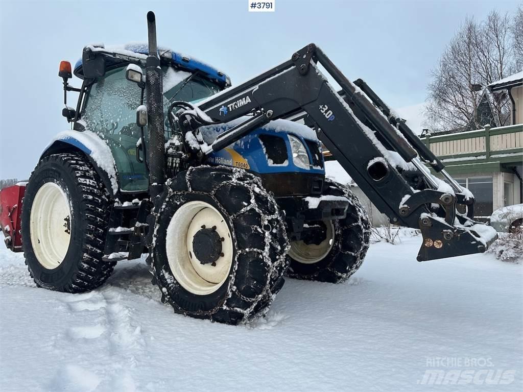 New Holland T6040 Трактора