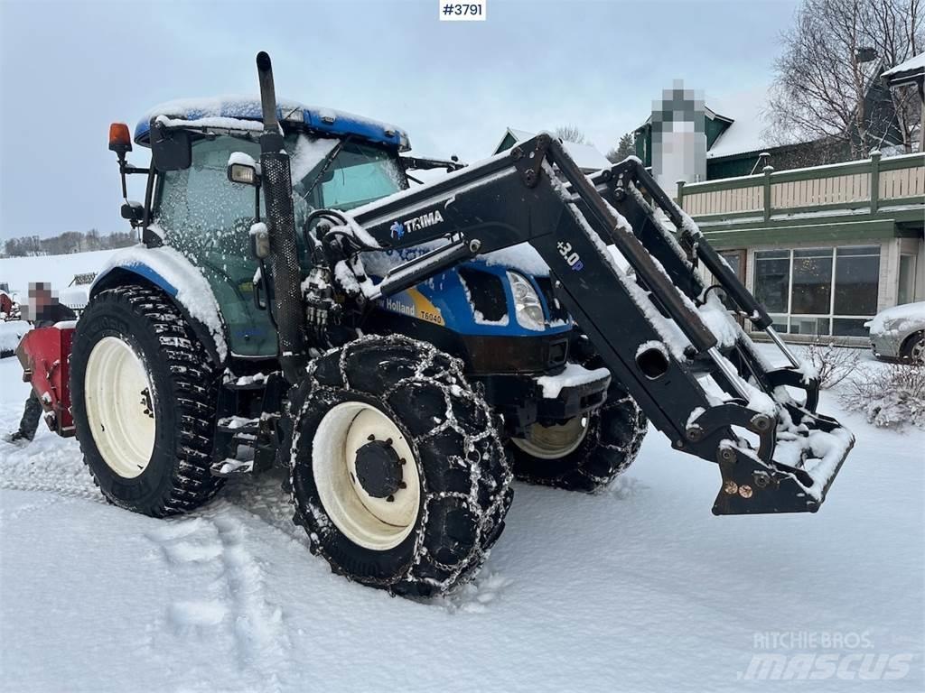 New Holland T6040 Трактора
