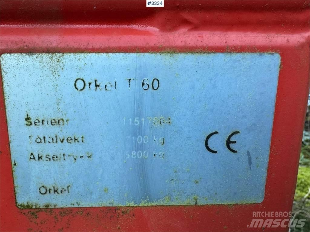 Orkel T60 Прицепы перегрузчики зерна