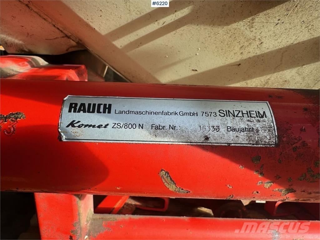 Rauch ZS800 Сеялки