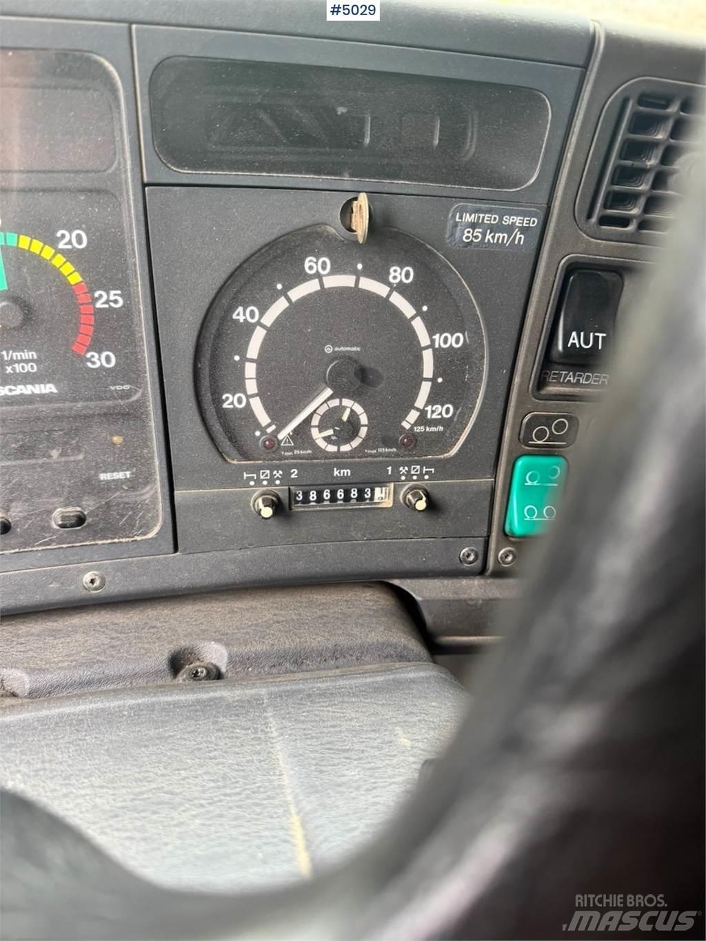 Scania P124 Специальные грузовики