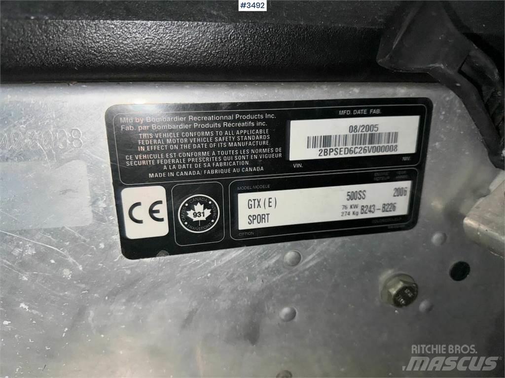 Ski-doo GTX Квадроциклы