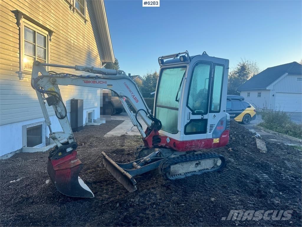 Takeuchi TB219 Гусеничные экскаваторы