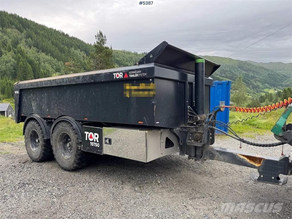 TOR T15T50 Самосвальные прицепы