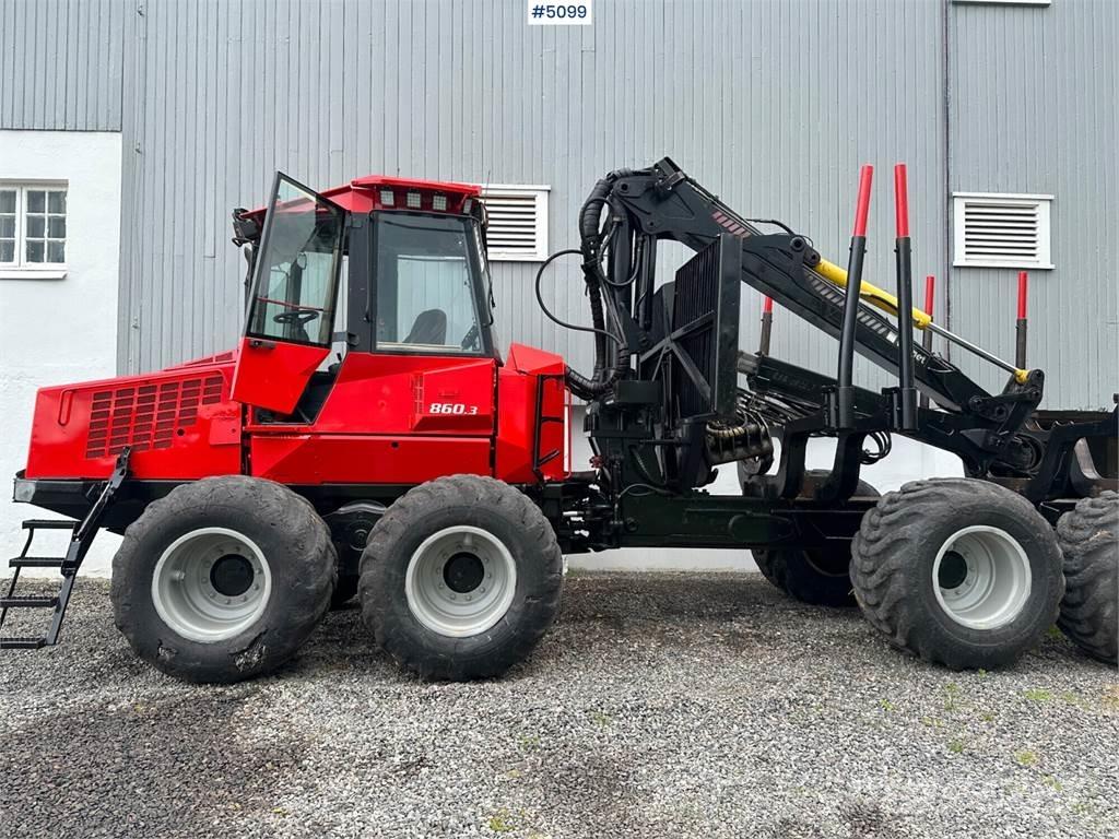 Valmet 860 lll Манипуляторы для форвардеров