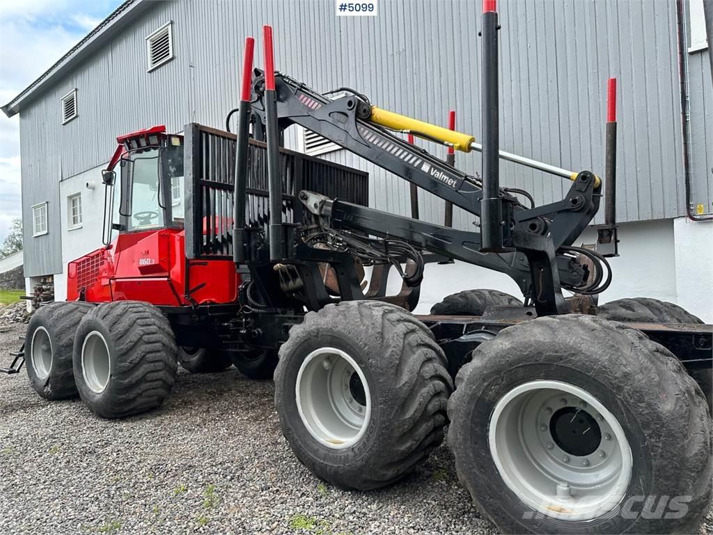Valmet 860 lll Манипуляторы для форвардеров