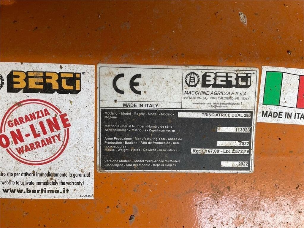 Berti Dual 280 Мульчирователи