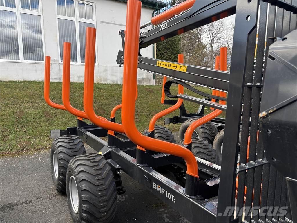 BMF 10T2+720 Лесные прицепы