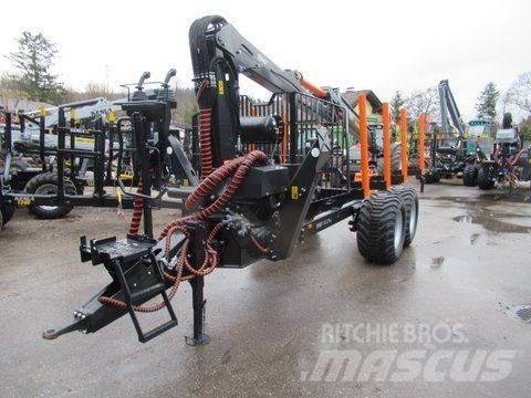BMF 12T2 pro + 750 HP Лесные прицепы