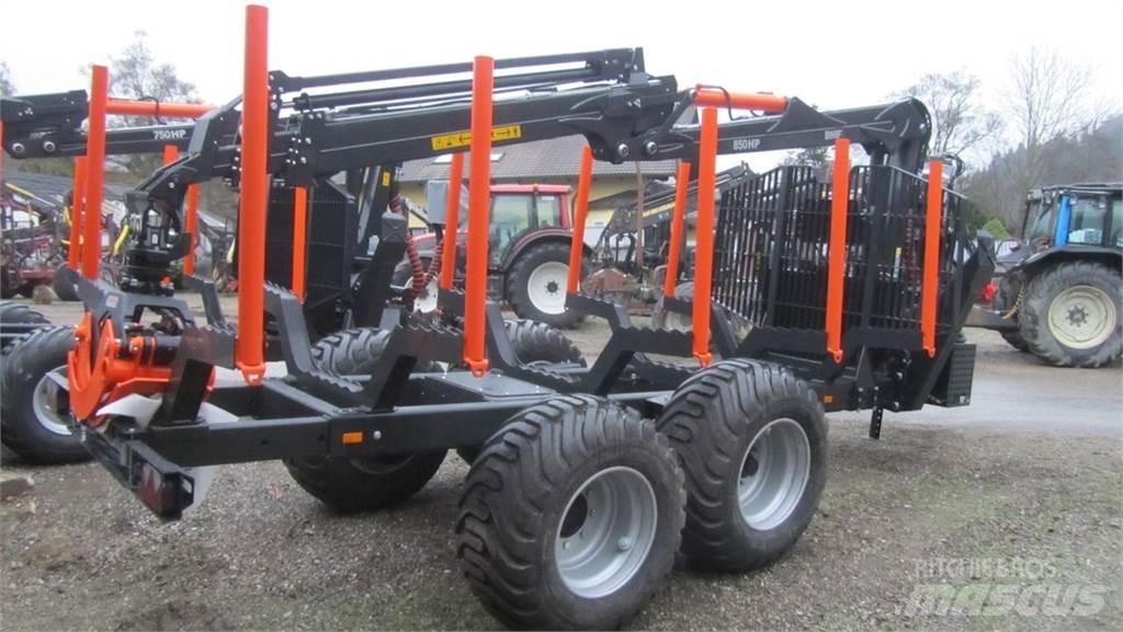 BMF 14T2 + 850 HP Лесные прицепы