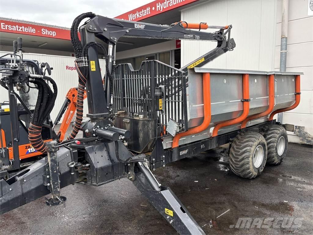 BMF 9T2+720 Лесные прицепы