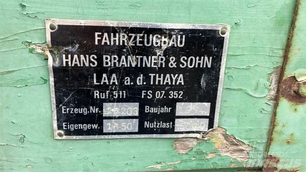 Brantner 5 Tonnen Тракторные самосвальные прицепы