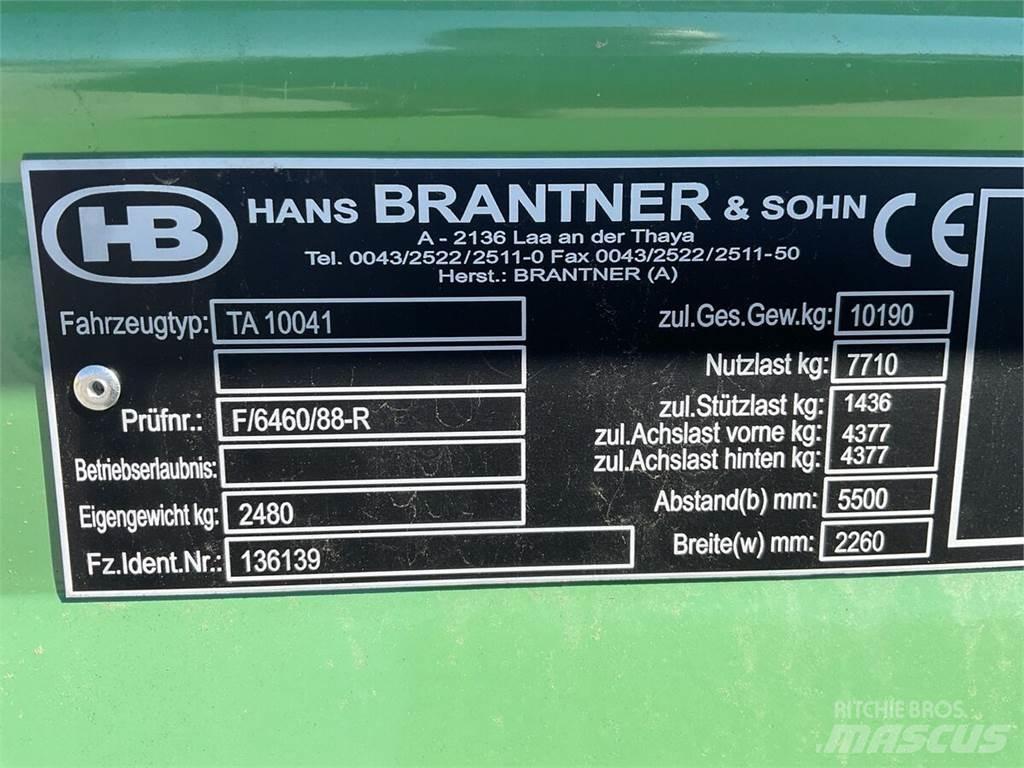 Brantner TA 10041 Тракторные самосвальные прицепы