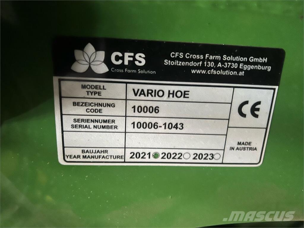  CFS Varihoe 620 Прочая посадочная техника