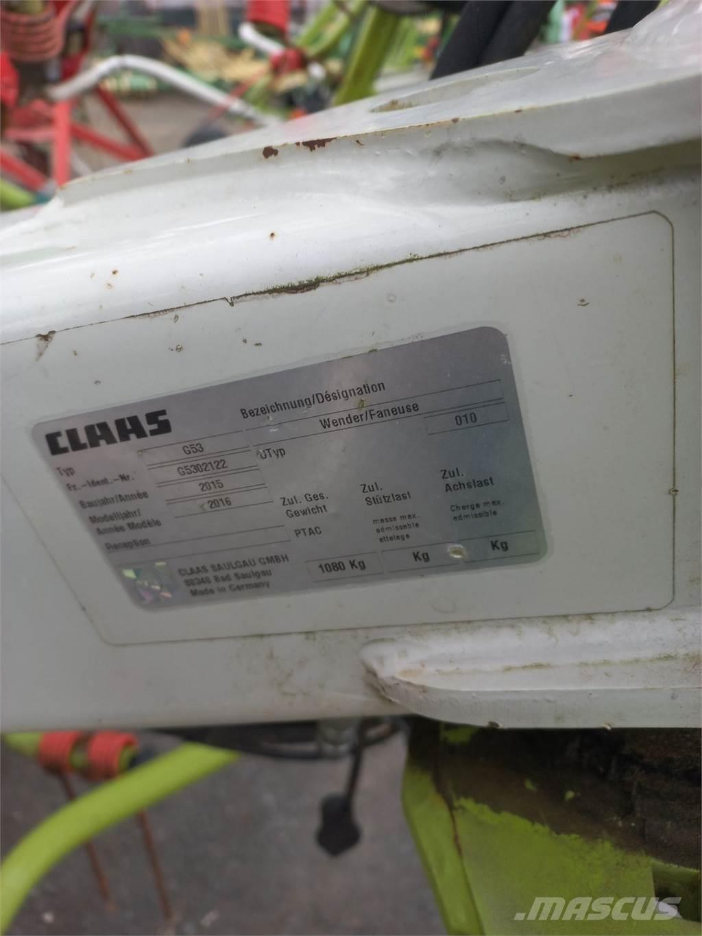 CLAAS Volto 800 Грабли-ворошилки