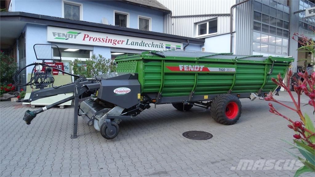 Fendt Tigo Прицепы с самозагрузкой
