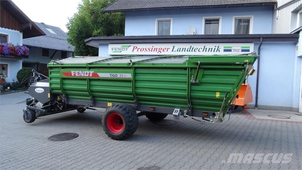 Fendt Tigo Прицепы с самозагрузкой
