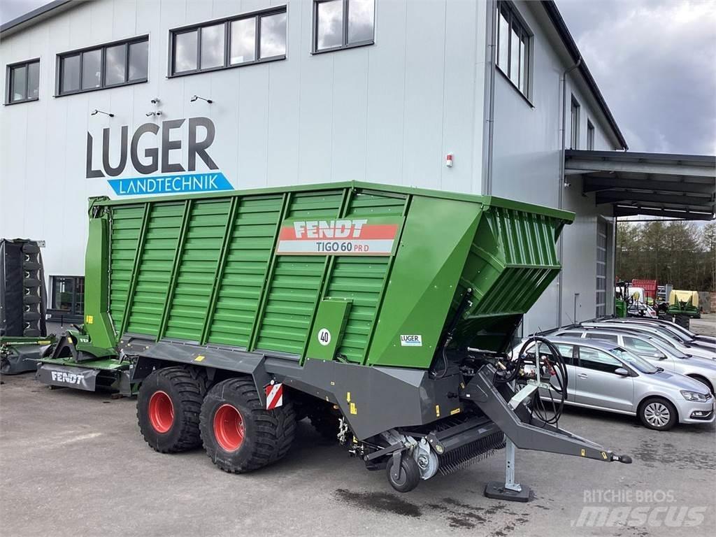 Fendt Tigo 60 PR Прицепы с самозагрузкой