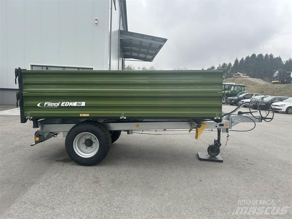 Fliegl EDK 50 FOX Тракторные самосвальные прицепы
