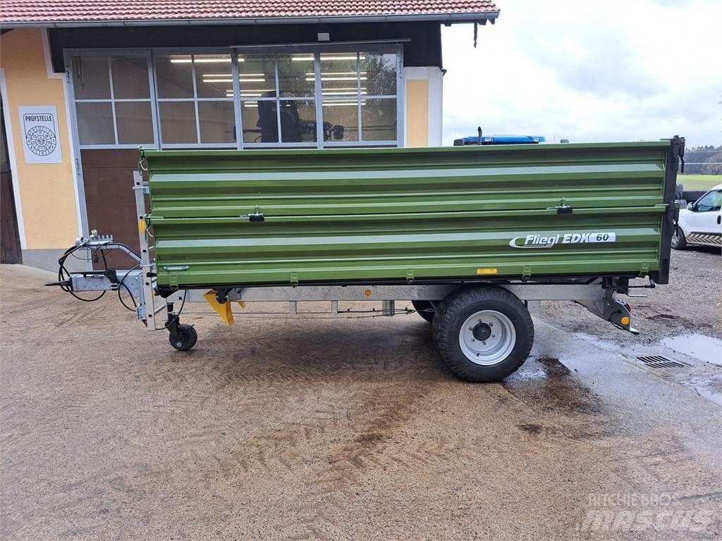 Fliegl EDK 60 Fox Тракторные самосвальные прицепы