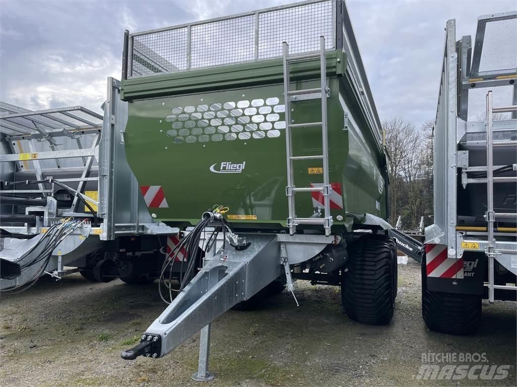 Fliegl TMK 190 FOX Тракторные самосвальные прицепы