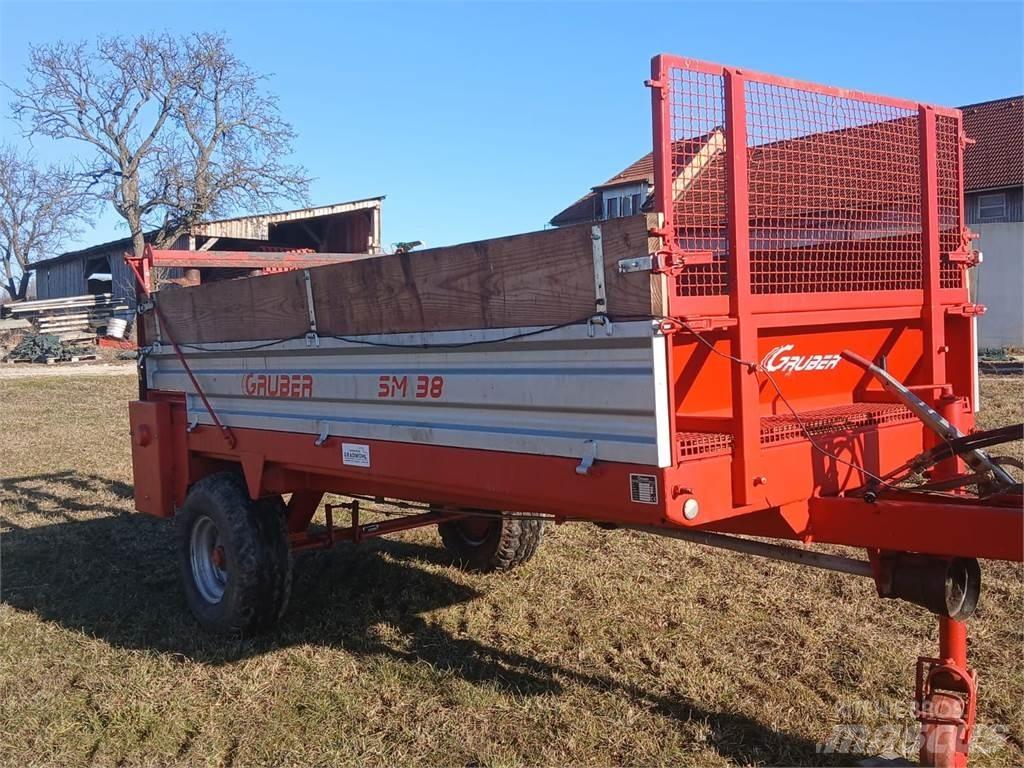 Gruber SM 380 Разбрасыватели органических удобрений