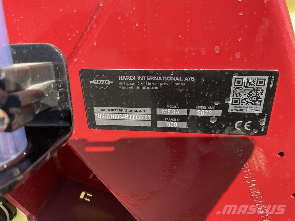 Hardi Mega 1500 Прицепные опрыскиватели