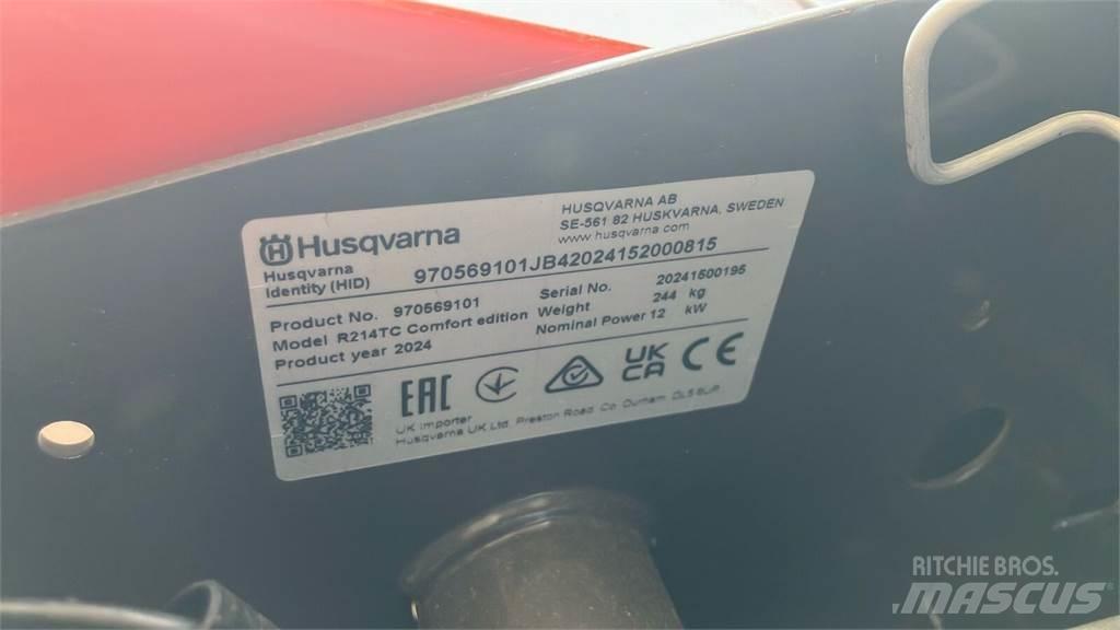 Husqvarna R 214TC Коммунальная техника - Другие