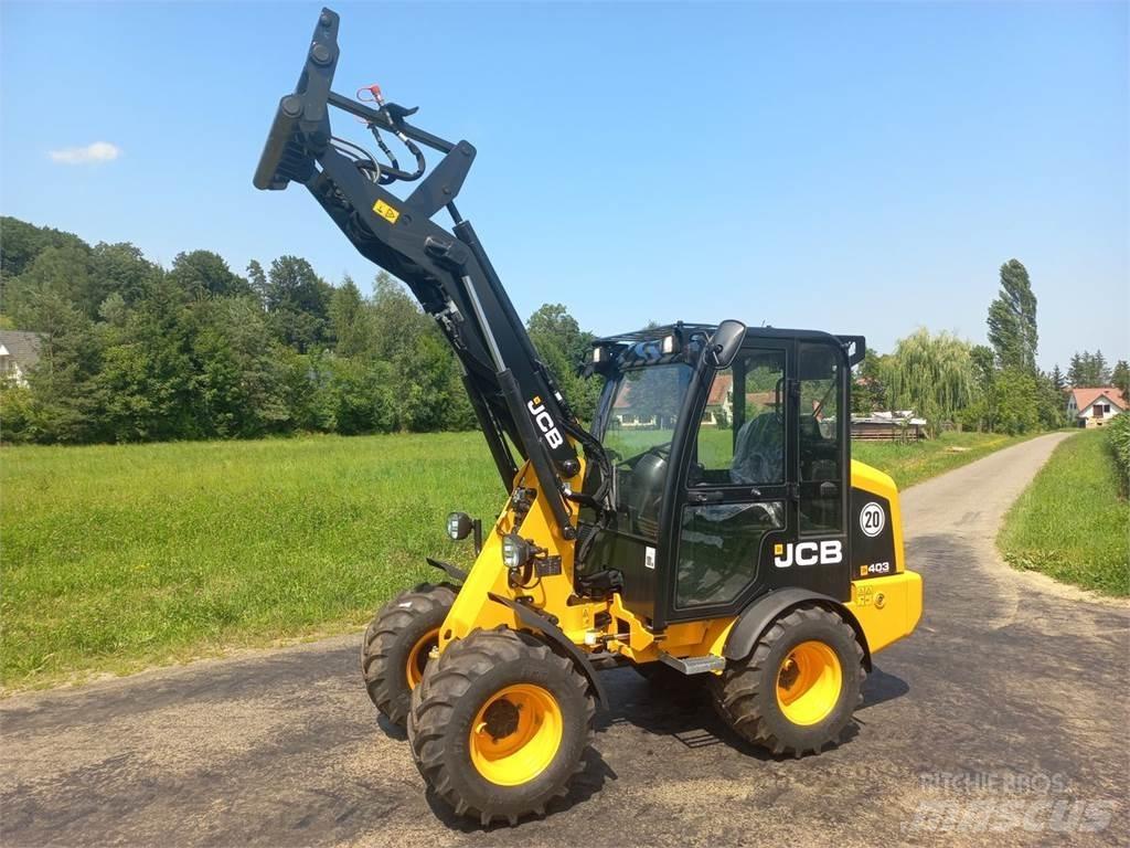 JCB 403 Agri Трактора с фронтальным погрузчиком