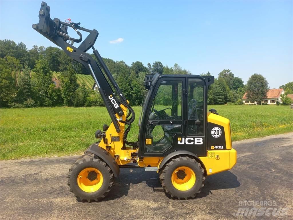 JCB 403 Agri Трактора с фронтальным погрузчиком