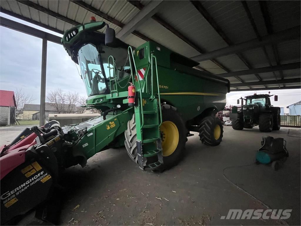 John Deere S670i Зерноуборочные комбайны