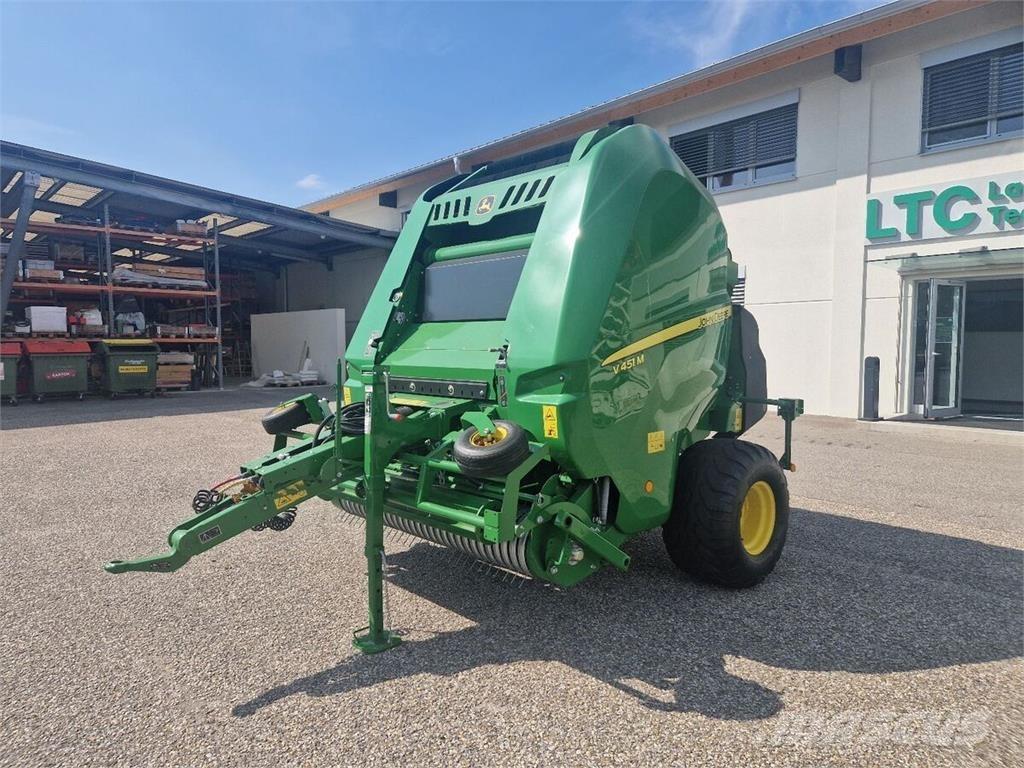 John Deere V451M Рулонные пресс-подборщики