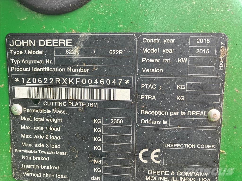 John Deere W660 HM Зерноуборочные комбайны