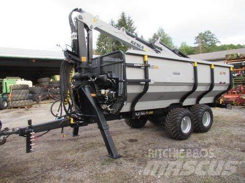Kesla 124H + 305T Лесные прицепы