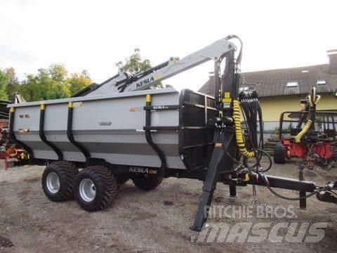 Kesla 124H + 305T Лесные прицепы