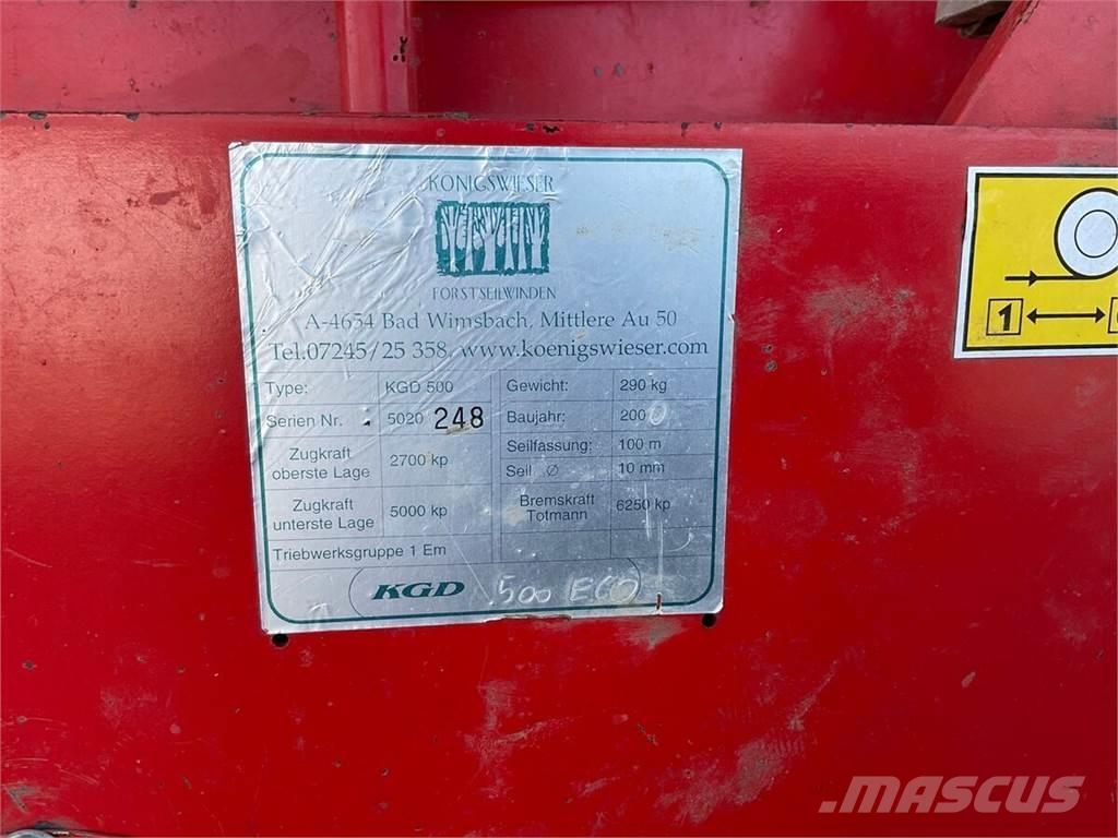  KGD 500 Трелёвочные лебедки