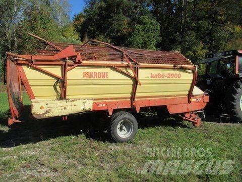 Krone Turbo 2900 Прицепы с самозагрузкой