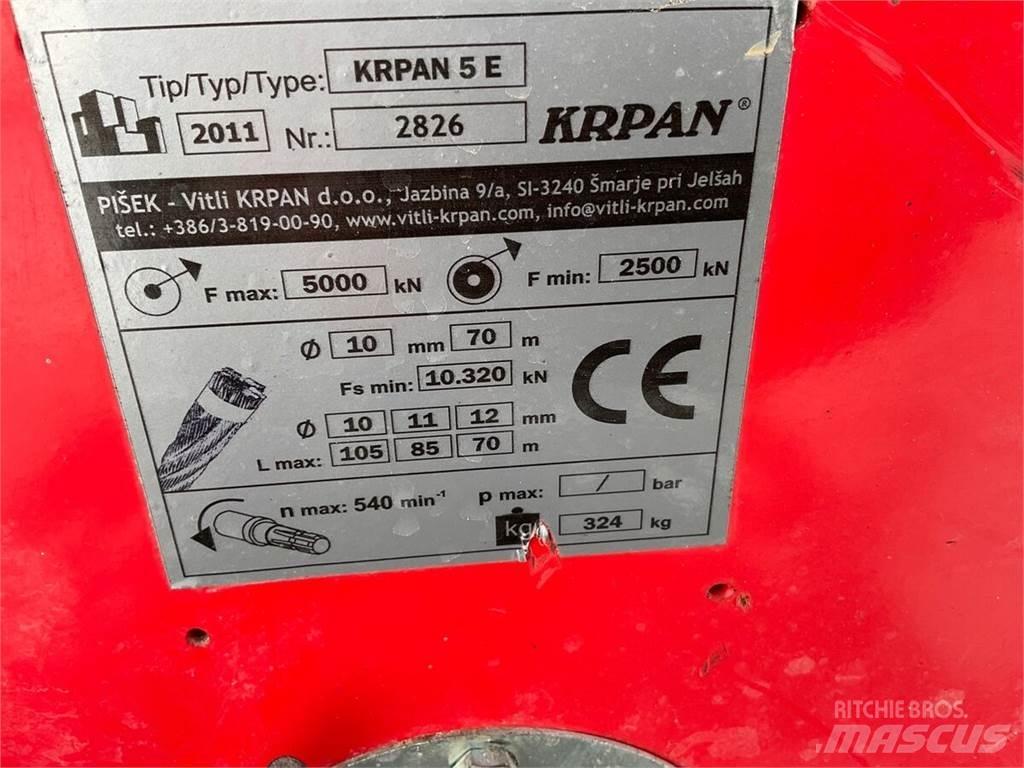 Krpan 5 E Трелёвочные лебедки