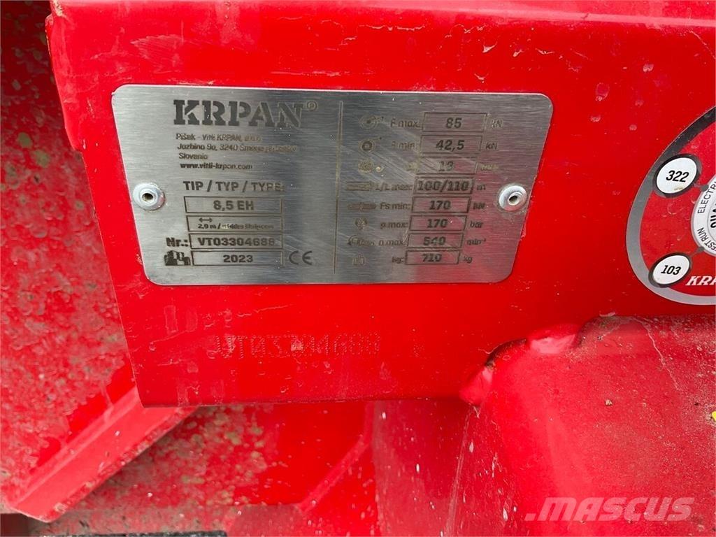 Krpan 8.5 EH Трелёвочные лебедки