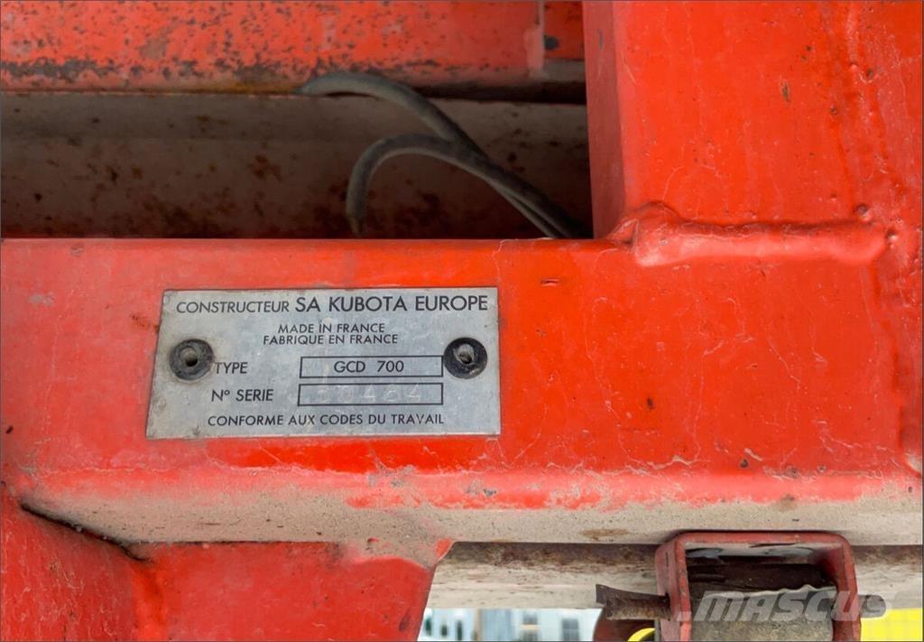 Kubota GCD 700 Коммунальная техника - Другие