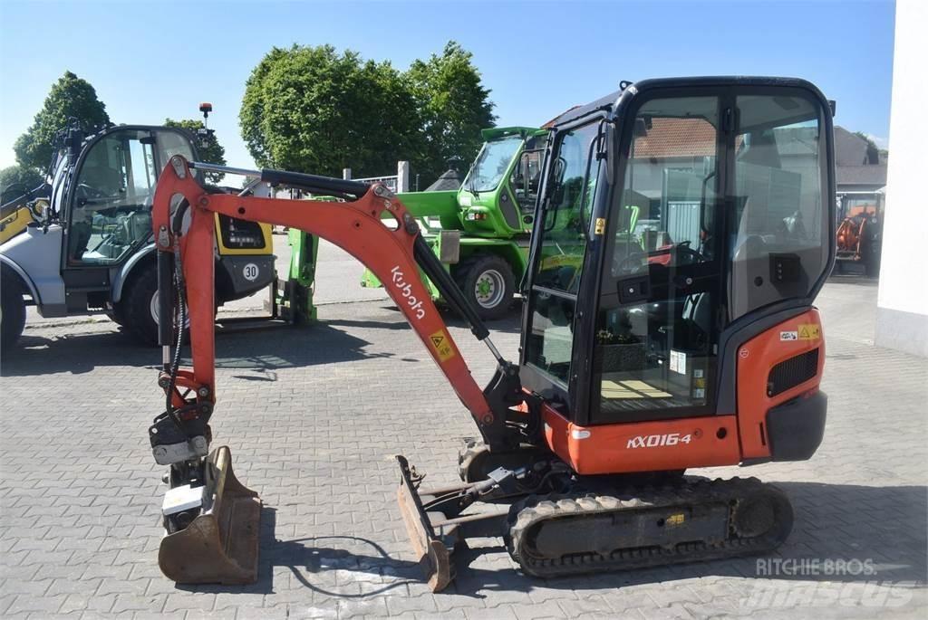 Kubota KX016-4 Мини-экскаваторы