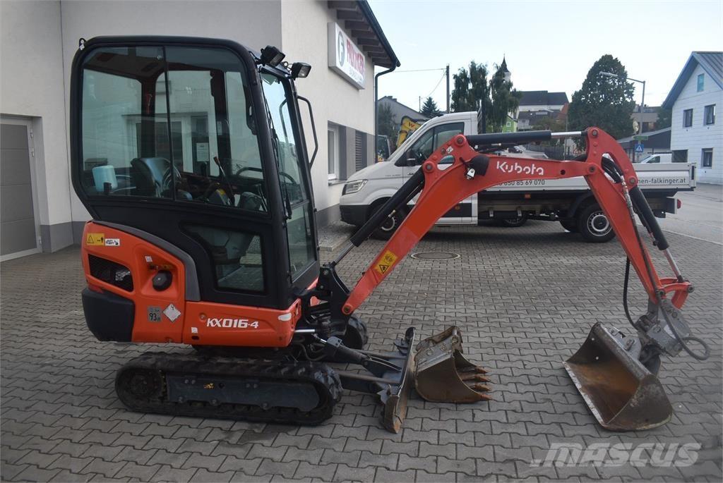 Kubota KX016-4 Мини-экскаваторы