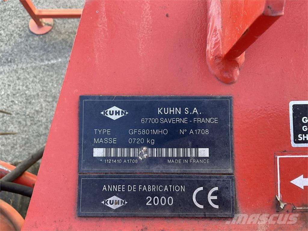 Kuhn GF 5801 MHO Грабли-ворошилки