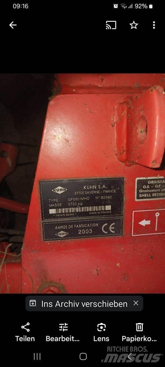 Kuhn GF 5801 MHO Грабли-ворошилки