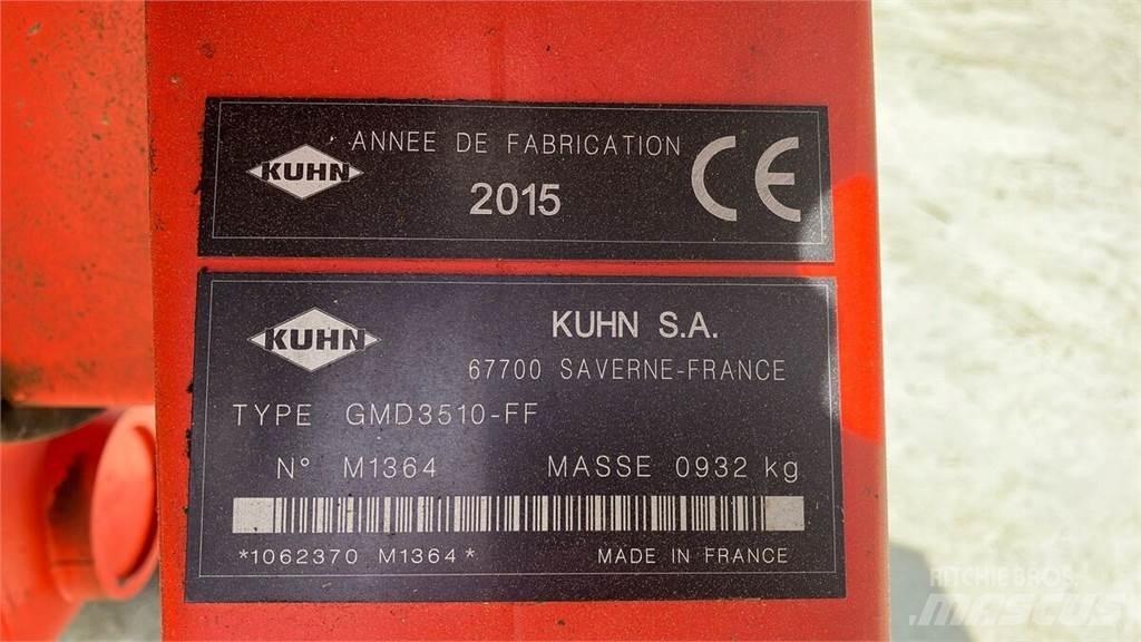 Kuhn GMD 3510 FF Роторные косилки