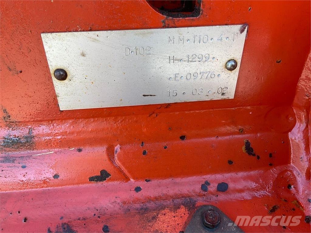 Kühne MM 110 4T Обычные плуги